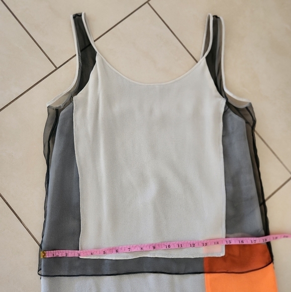 HELMUT Lang colorblock dress sz Small - Picture 10 of 10